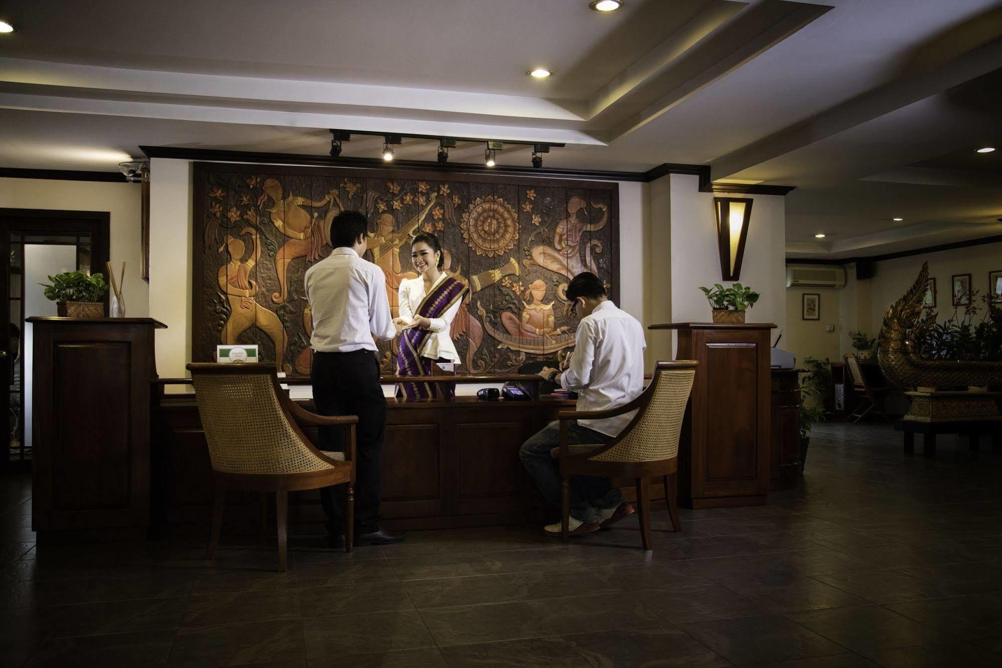 老挝兰花酒店 万象 外观 照片